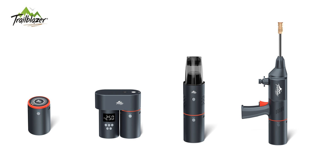 Trailblazer Auto Smart Kit PD-E Pro – Power Bank, Tire Inflator, Vacuum, and Car Washer